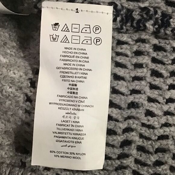 MICHAEL KORS Men’s Merino WOOL Sweater M - Picture 9 of 14